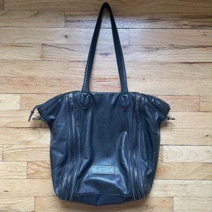 Liebeskind Berlin Black Leather Tote Bag